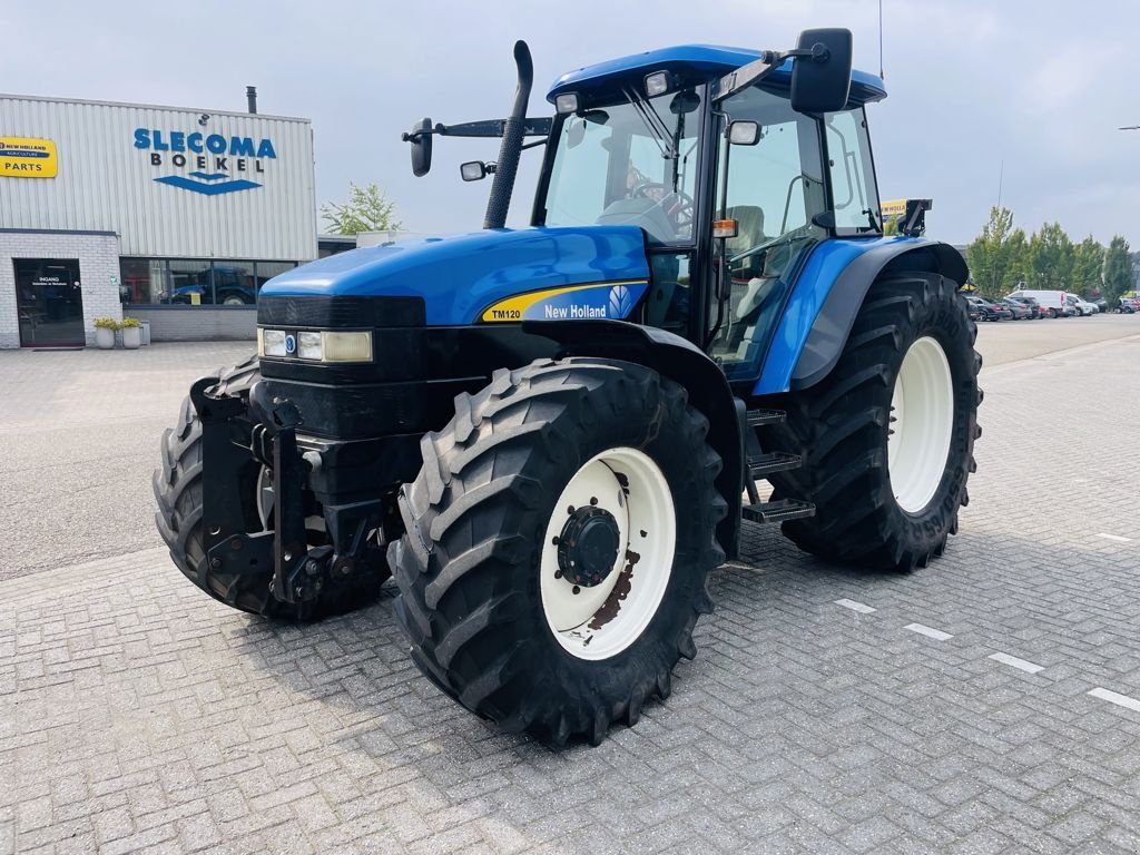 Traktor van het type New Holland NH TM120, Gebrauchtmaschine in BOEKEL (Foto 8)