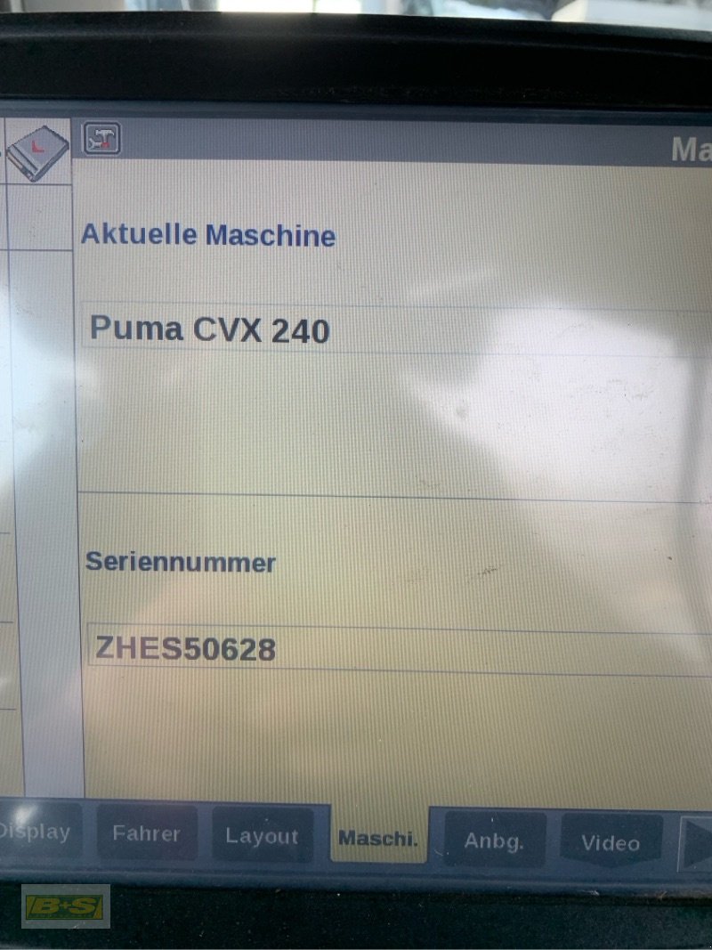 Traktor Türe ait New Holland PUMA CVX 240, Gebrauchtmaschine içinde Osterburg (resim 12)