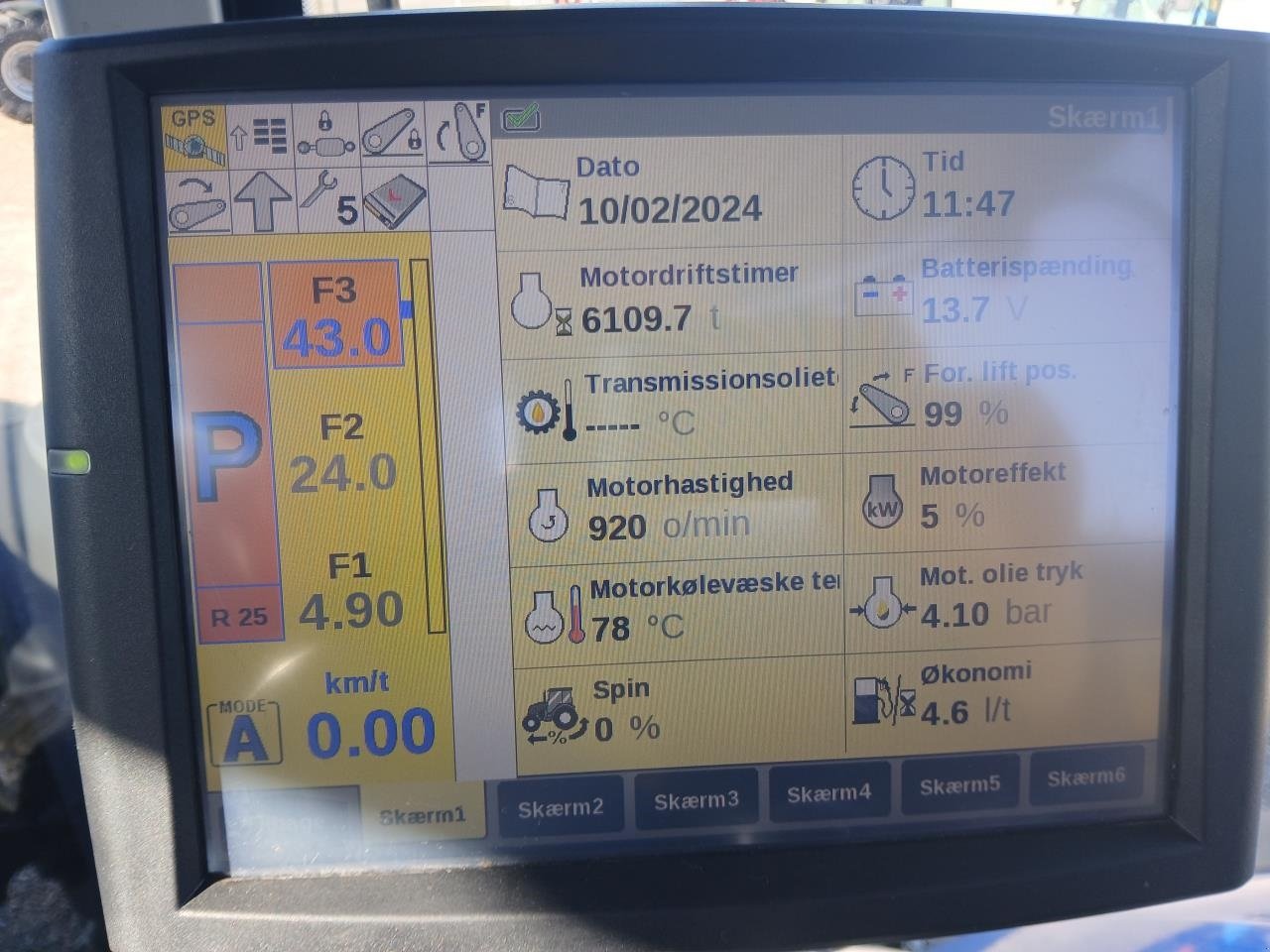 Traktor van het type New Holland Sonstiges, Gebrauchtmaschine in Give (Foto 4)