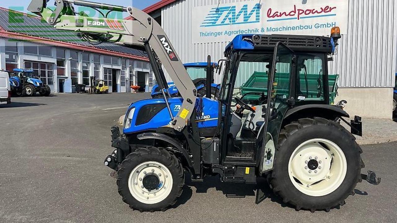 Traktor of the type New Holland t 4.100 f schmalspur F, Gebrauchtmaschine in ANRODE / OT LENGEFELD (Picture 2)