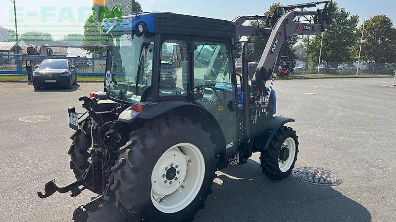 Traktor Türe ait New Holland t 4.100 f schmalspur F, Gebrauchtmaschine içinde ANRODE / OT LENGEFELD (resim 10)