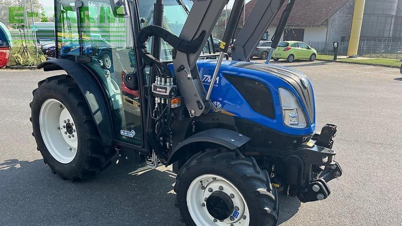 Traktor Türe ait New Holland t 4.100 f schmalspur F, Gebrauchtmaschine içinde ANRODE / OT LENGEFELD (resim 12)