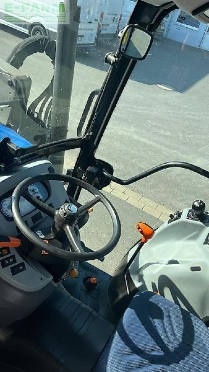 Traktor Türe ait New Holland t 4.100 f schmalspur F, Gebrauchtmaschine içinde ANRODE / OT LENGEFELD (resim 16)