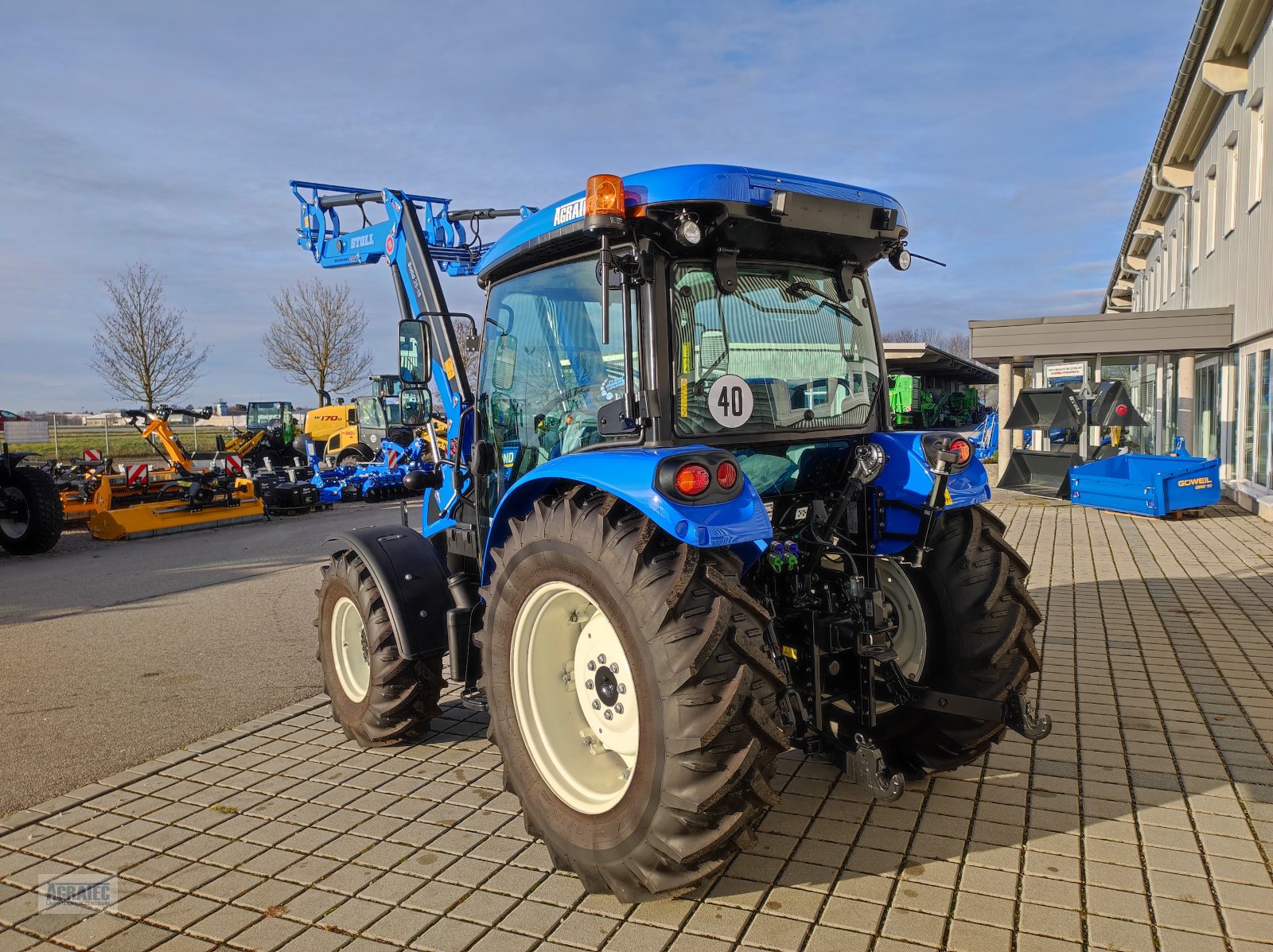 Traktor του τύπου New Holland T 4.55 S, Neumaschine σε Salching bei Straubing (Φωτογραφία 8)