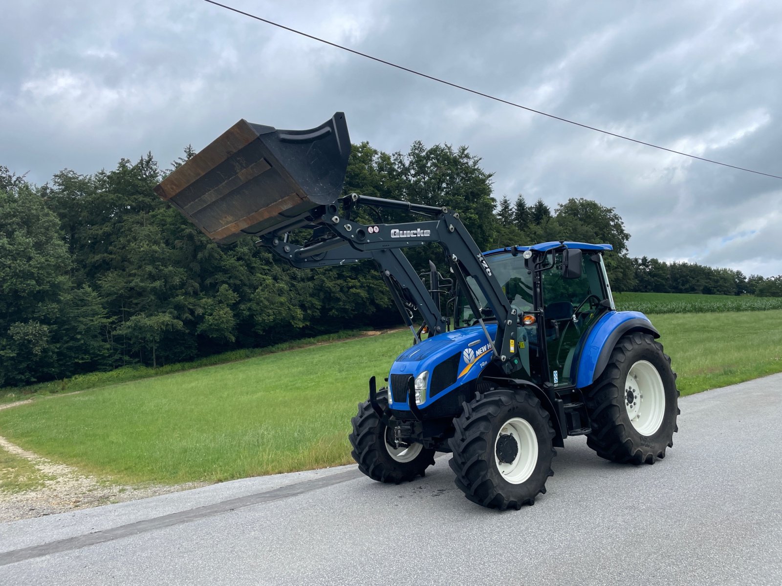 Traktor del tipo New Holland T 4.55, Gebrauchtmaschine en Fürsteneck (Imagen 1)