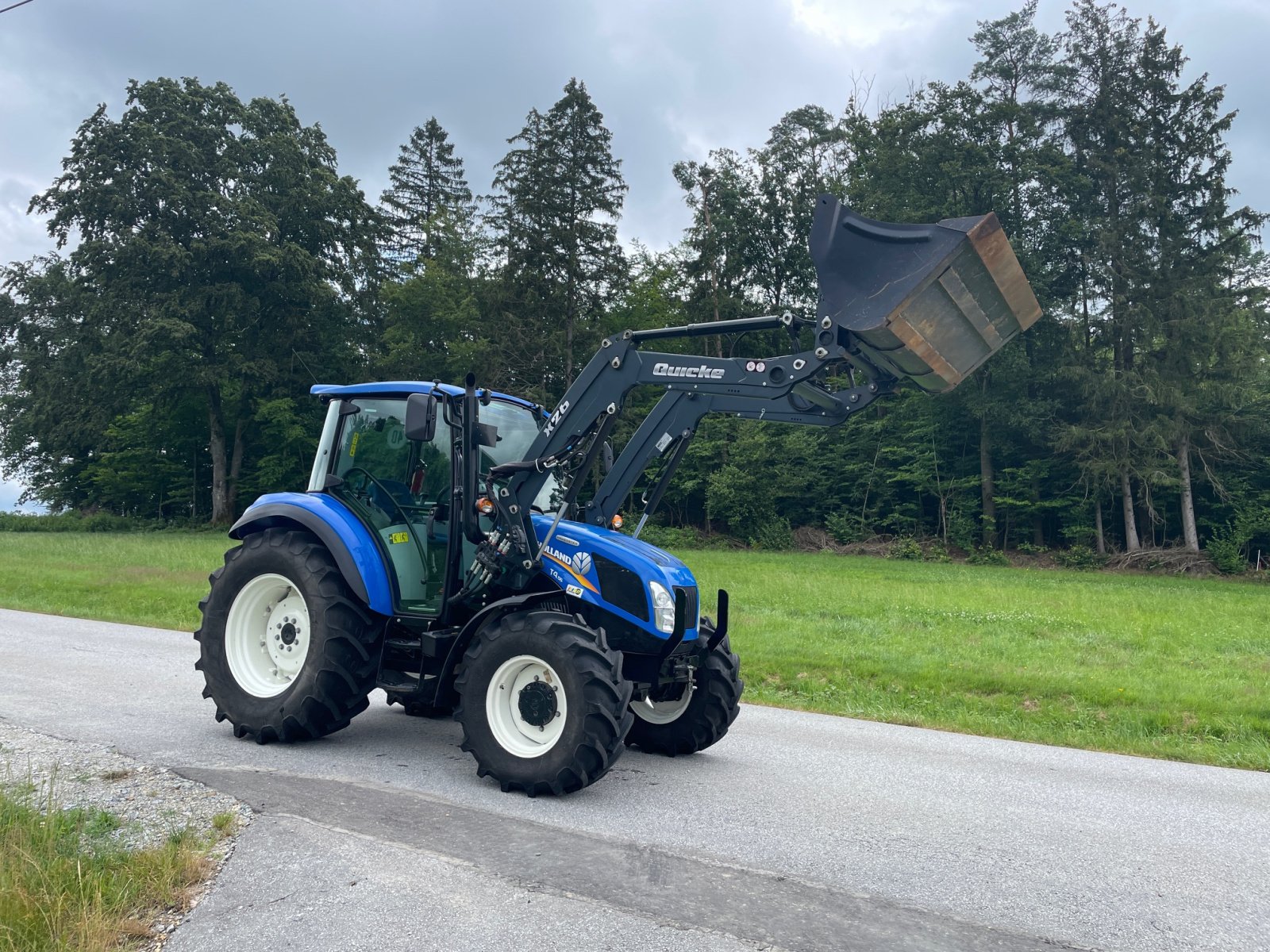 Traktor del tipo New Holland T 4.55, Gebrauchtmaschine en Fürsteneck (Imagen 2)