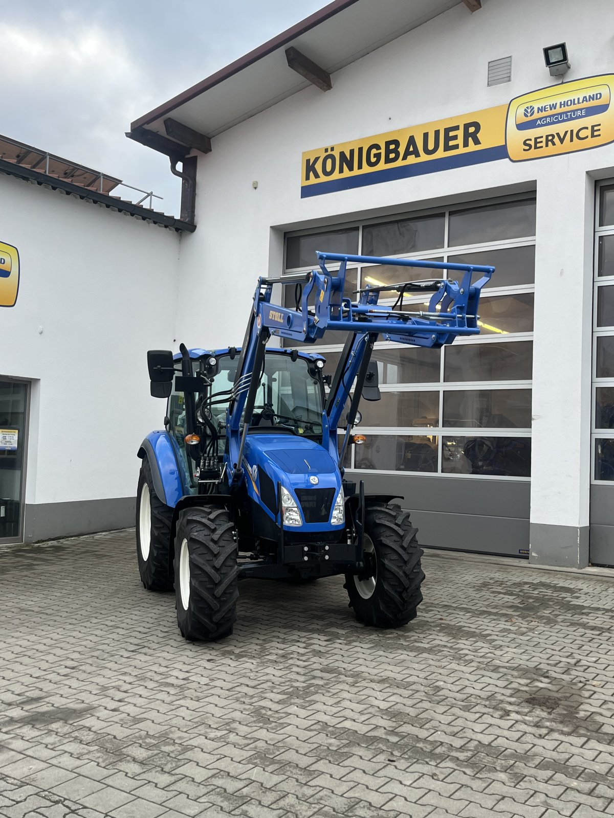 Traktor typu New Holland T 4.55, Neumaschine v Gerzen (Obrázok 3)