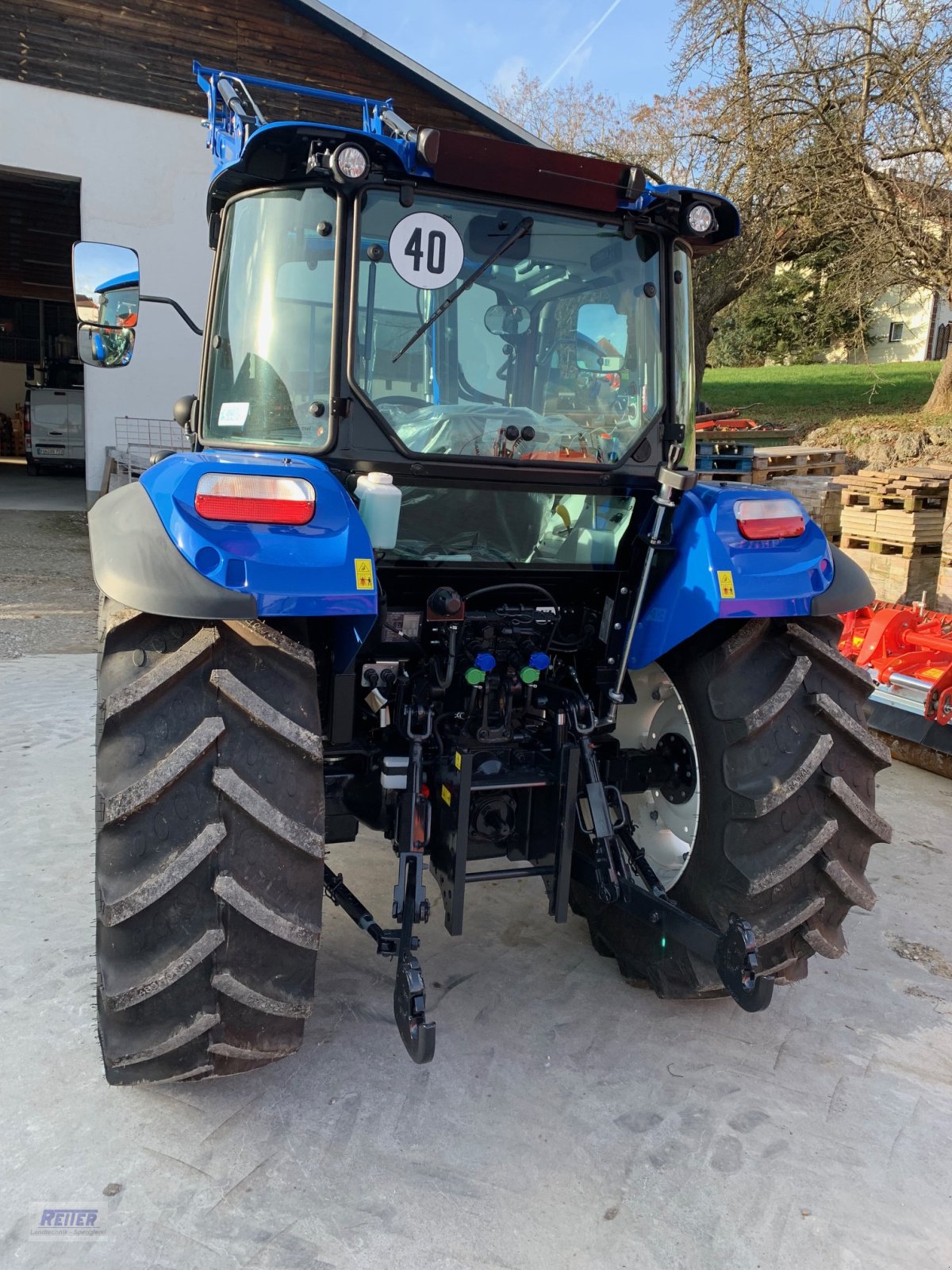 Traktor of the type New Holland T 4.55, Neumaschine in Geratskirchen (Picture 14)