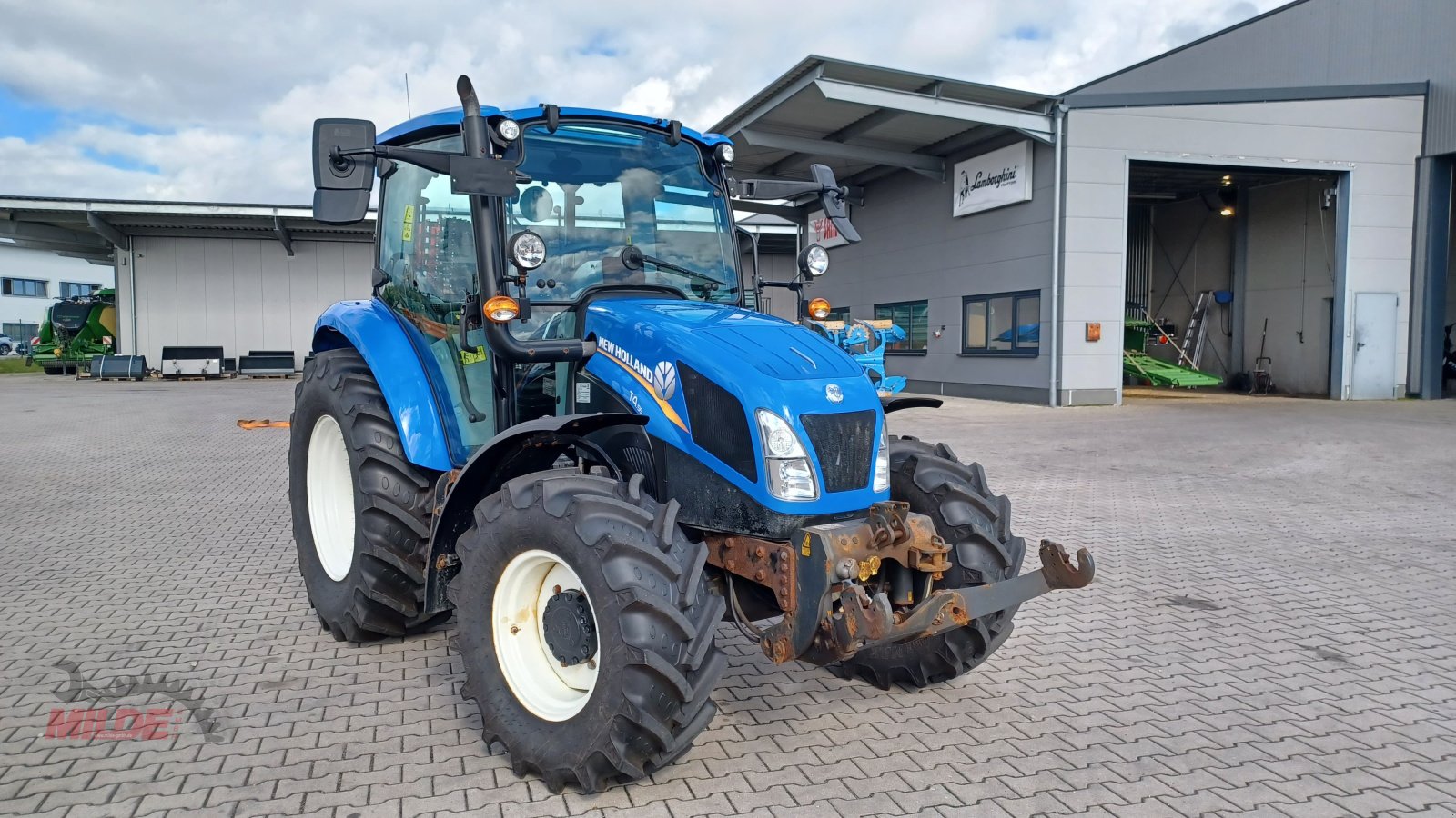 Traktor Türe ait New Holland T 4.55, Gebrauchtmaschine içinde Creußen (resim 5)