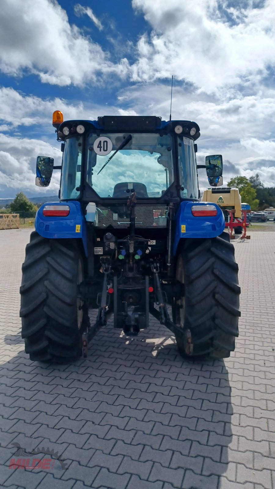 Traktor typu New Holland T 4.55, Gebrauchtmaschine w Creußen (Zdjęcie 7)