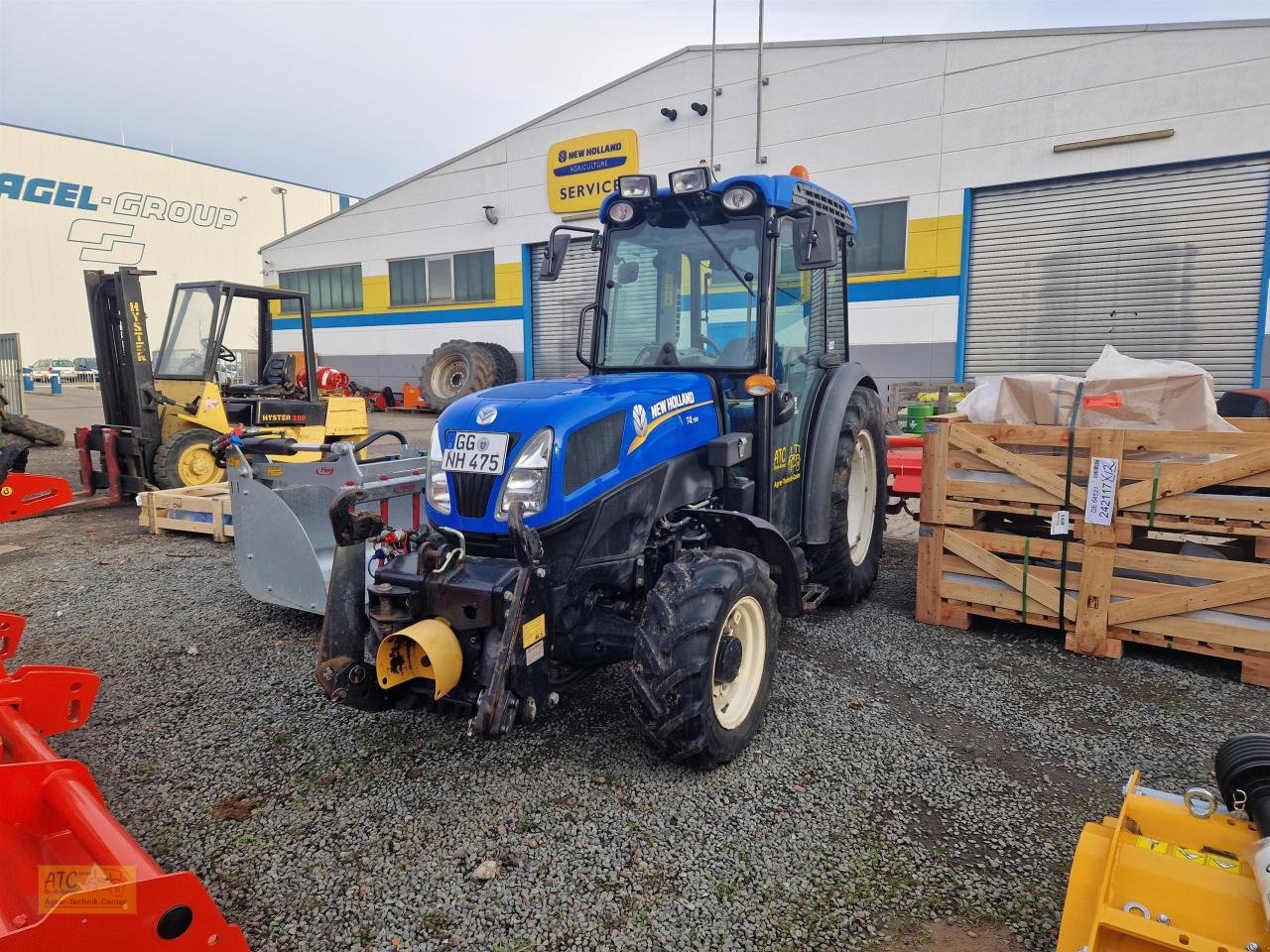 Traktor typu New Holland T 4.75 N, Gebrauchtmaschine w Groß-Gerau (Zdjęcie 1)