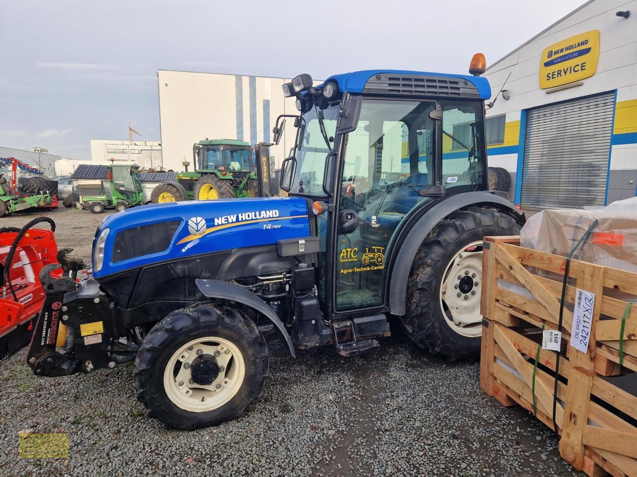 Traktor typu New Holland T 4.75 N, Gebrauchtmaschine w Groß-Gerau (Zdjęcie 2)