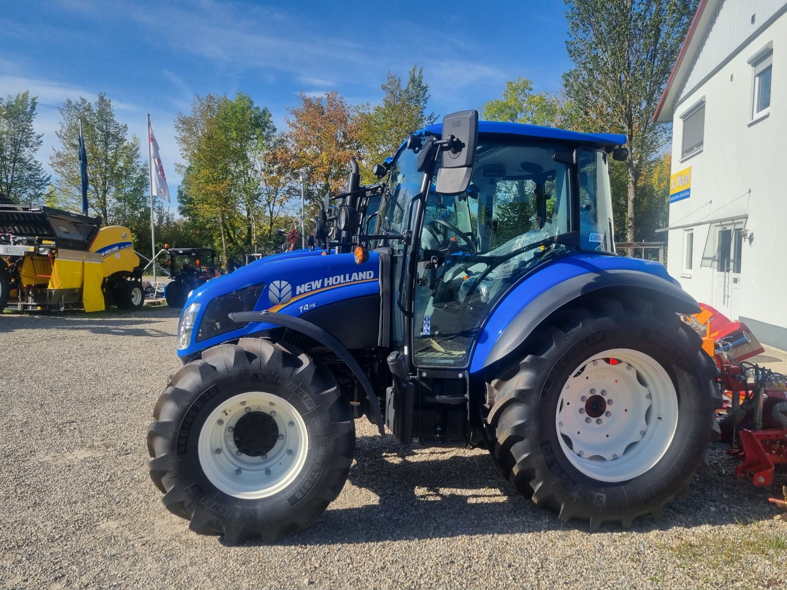 Traktor a típus New Holland T 4.75, Neumaschine ekkor: Sölden (Kép 3)