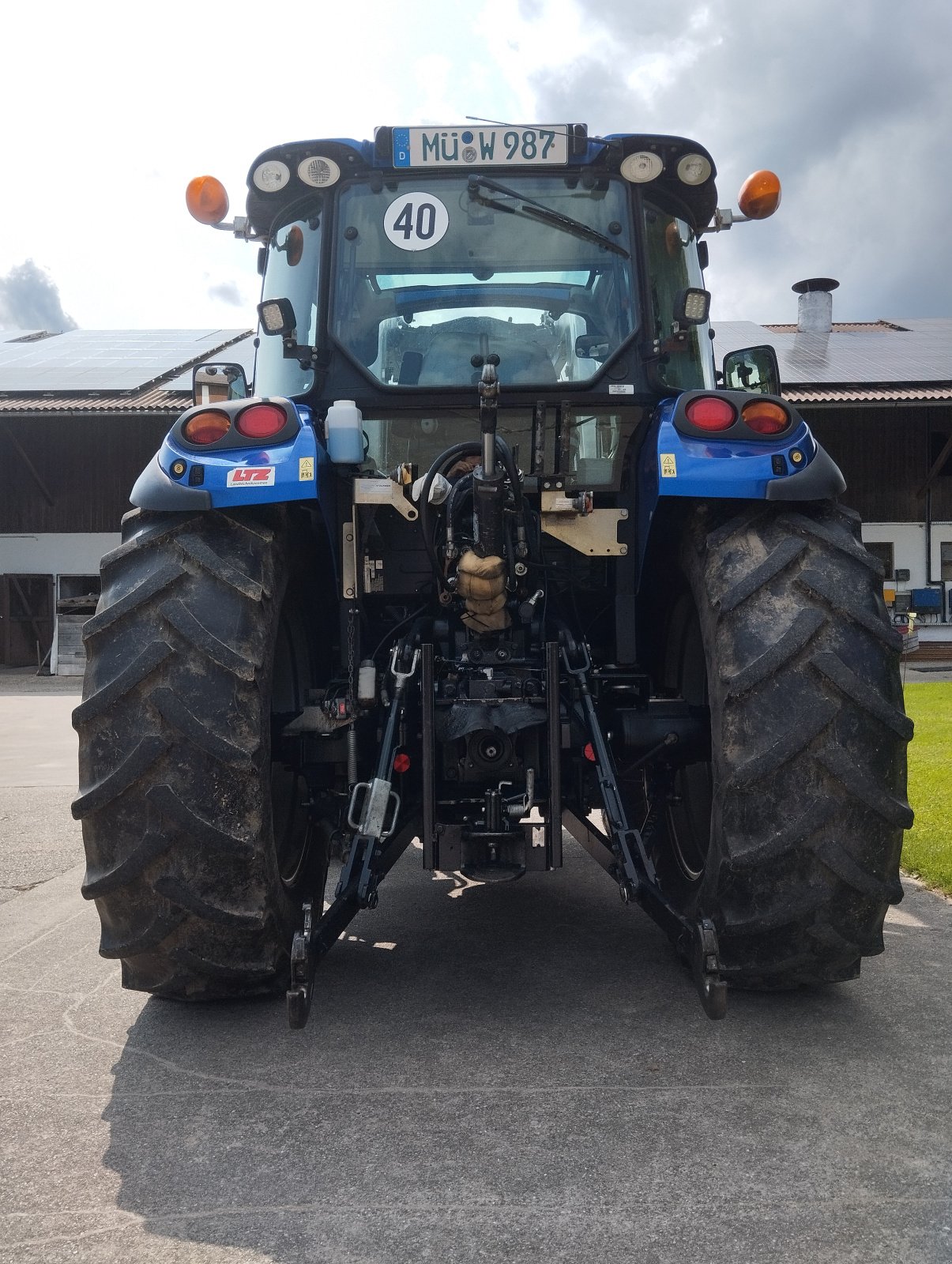 Traktor του τύπου New Holland T 4.95, Gebrauchtmaschine σε Kraiburg (Φωτογραφία 5)