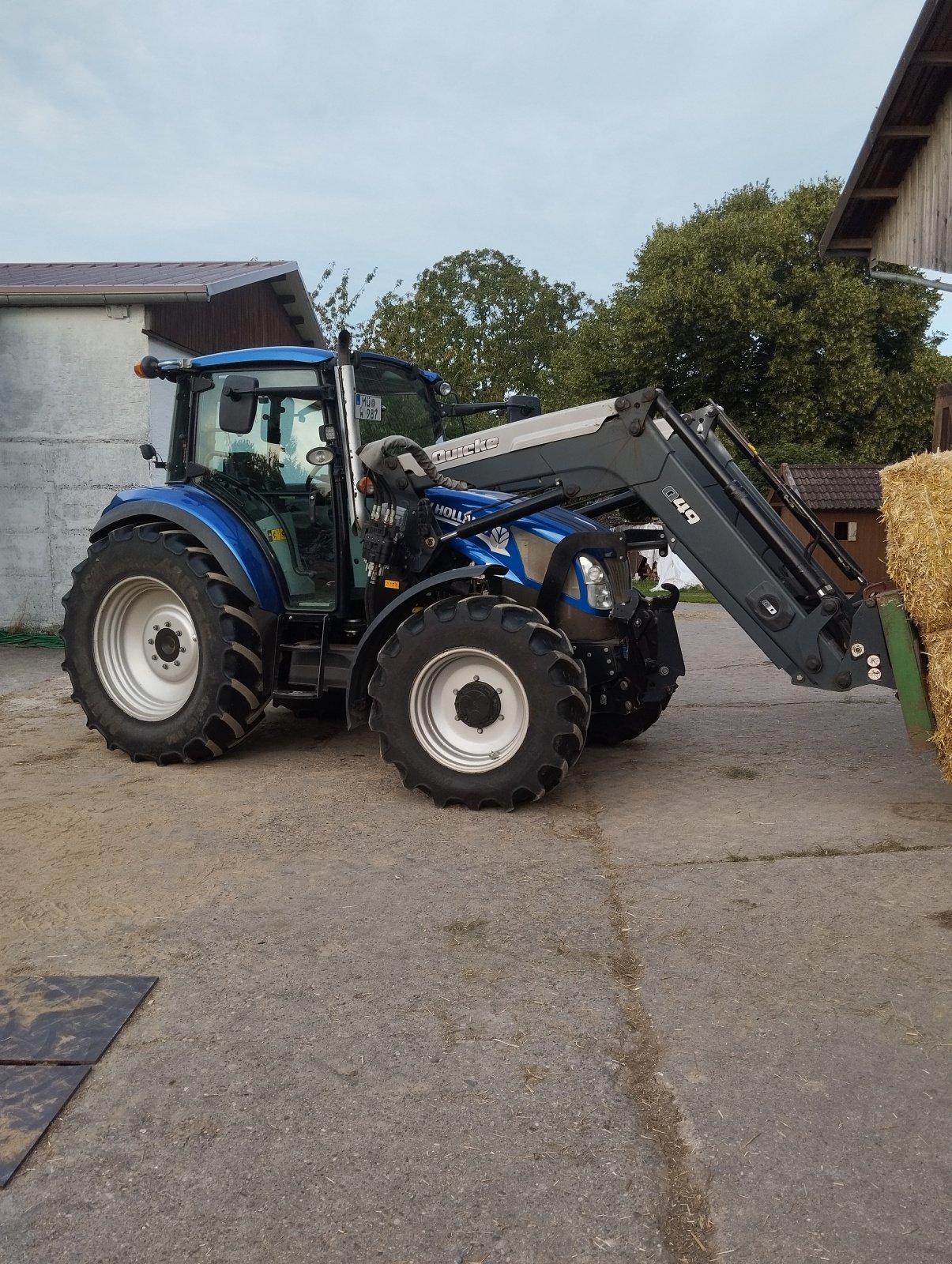 Traktor del tipo New Holland T 4.95, Gebrauchtmaschine en Kraiburg (Imagen 16)