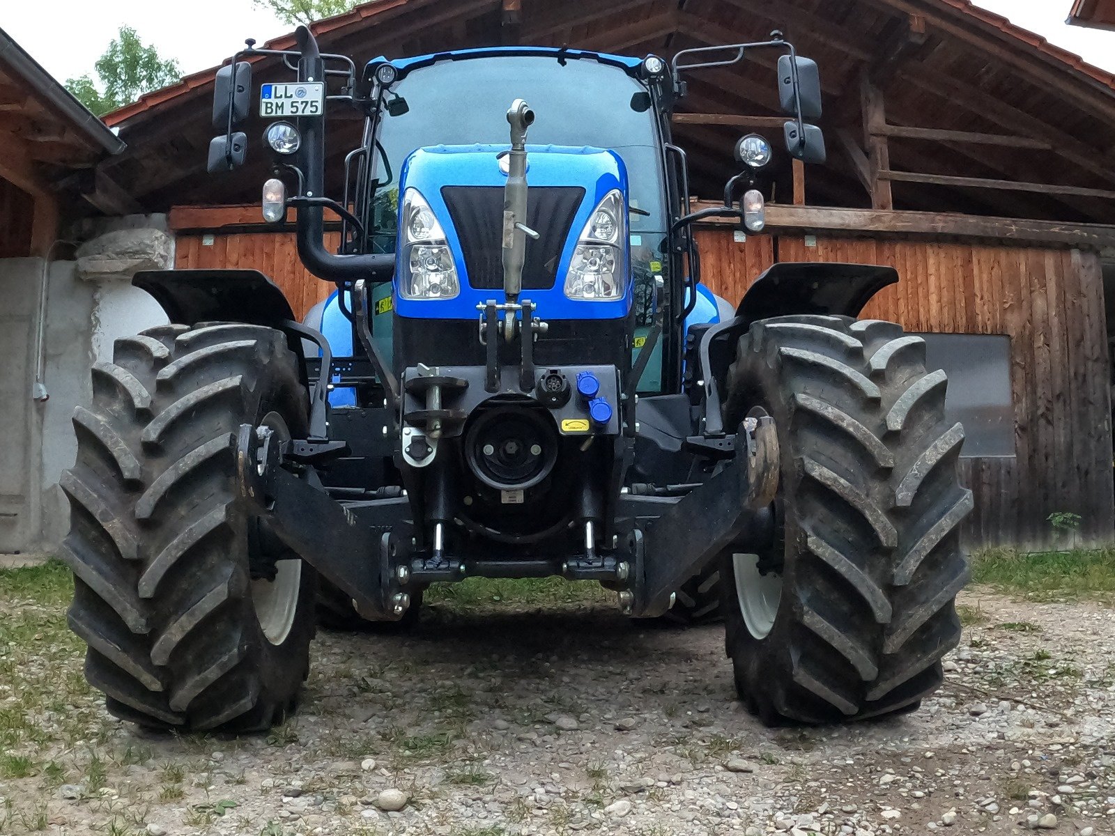 Traktor van het type New Holland T 5.100, Gebrauchtmaschine in 86925 Fuchstal (Foto 1)