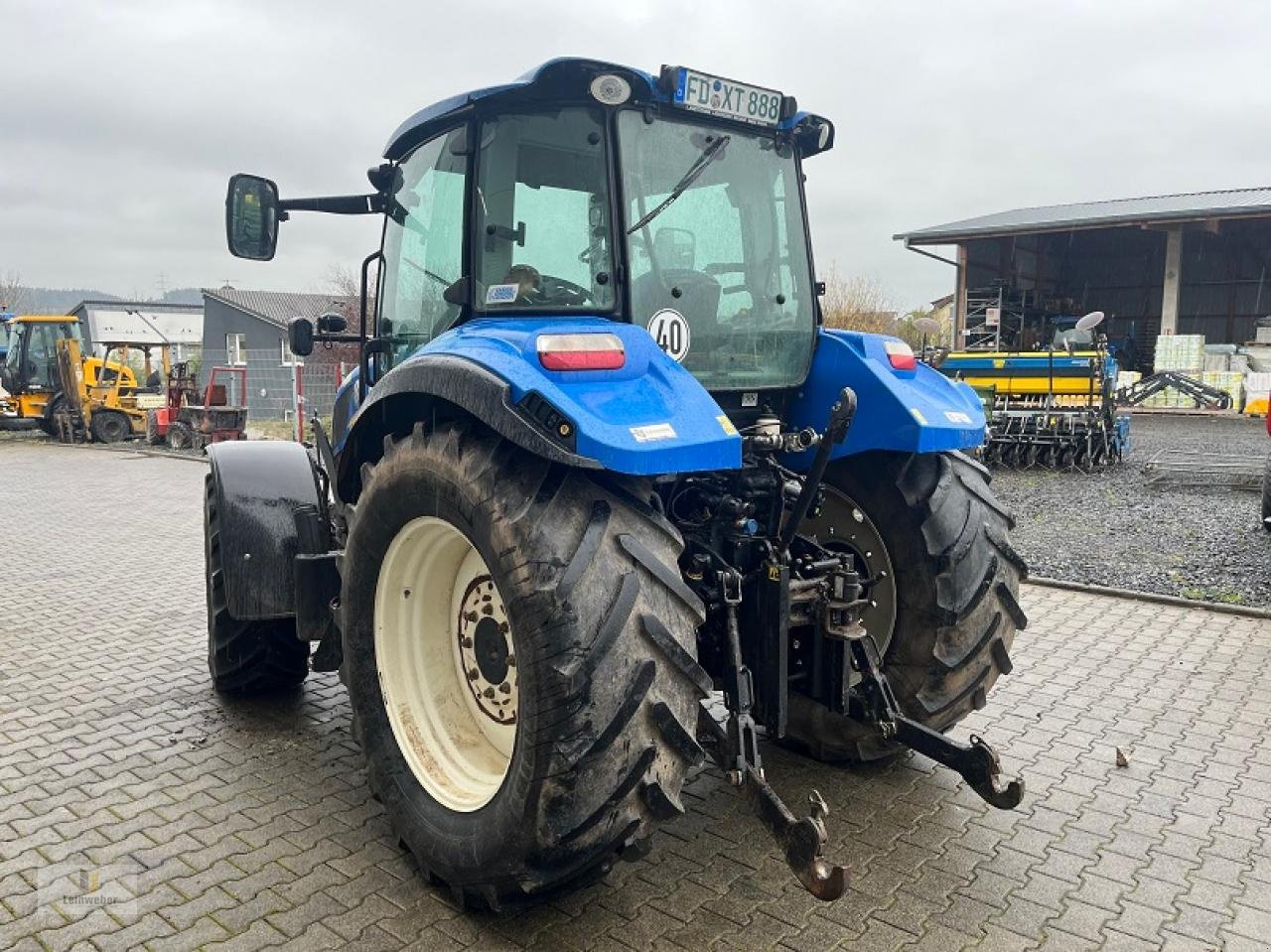 Traktor a típus New Holland T 5.105 DC, Gebrauchtmaschine ekkor: Neuhof - Dorfborn (Kép 4)