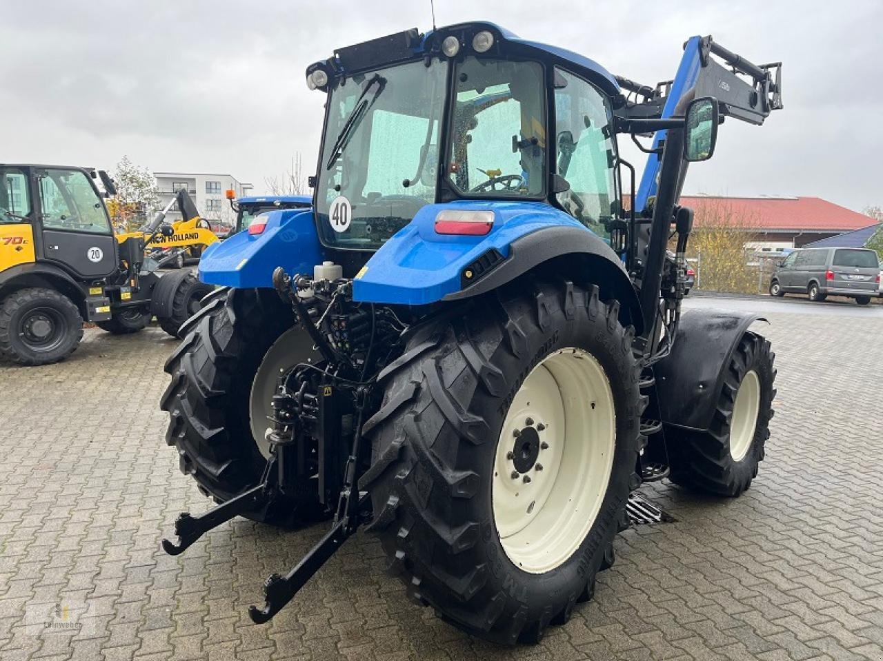 Traktor типа New Holland T 5.105 EC, Gebrauchtmaschine в Neuhof - Dorfborn (Фотография 4)