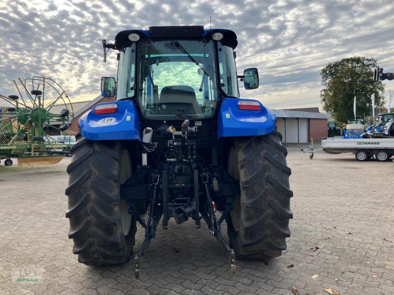 Traktor van het type New Holland T 5.105, Gebrauchtmaschine in Spelle (Foto 10)