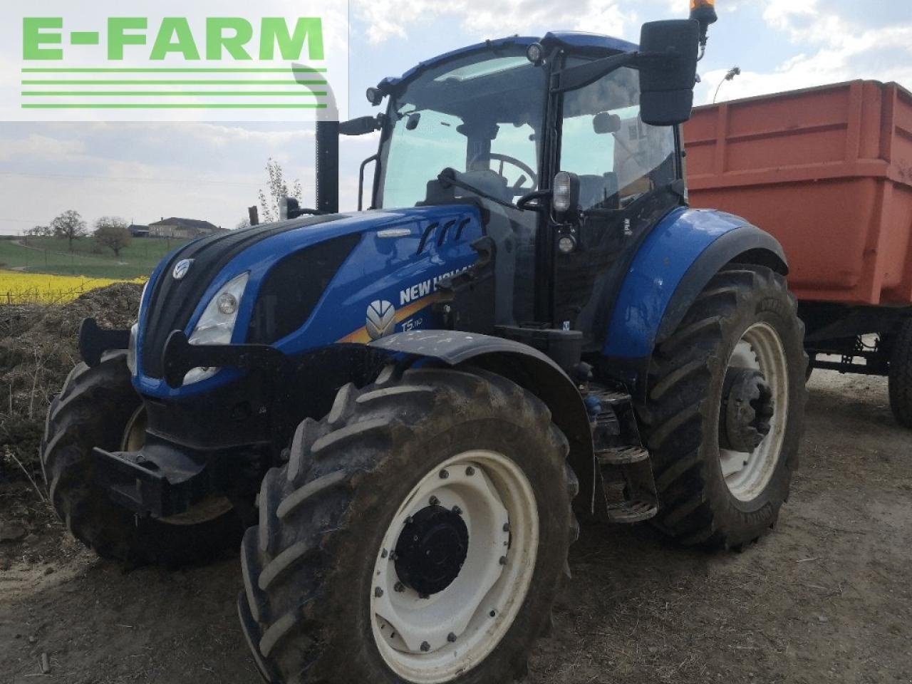 Traktor a típus New Holland t 5.110 ec EC, Gebrauchtmaschine ekkor: CHAUVONCOURT (Kép 1)