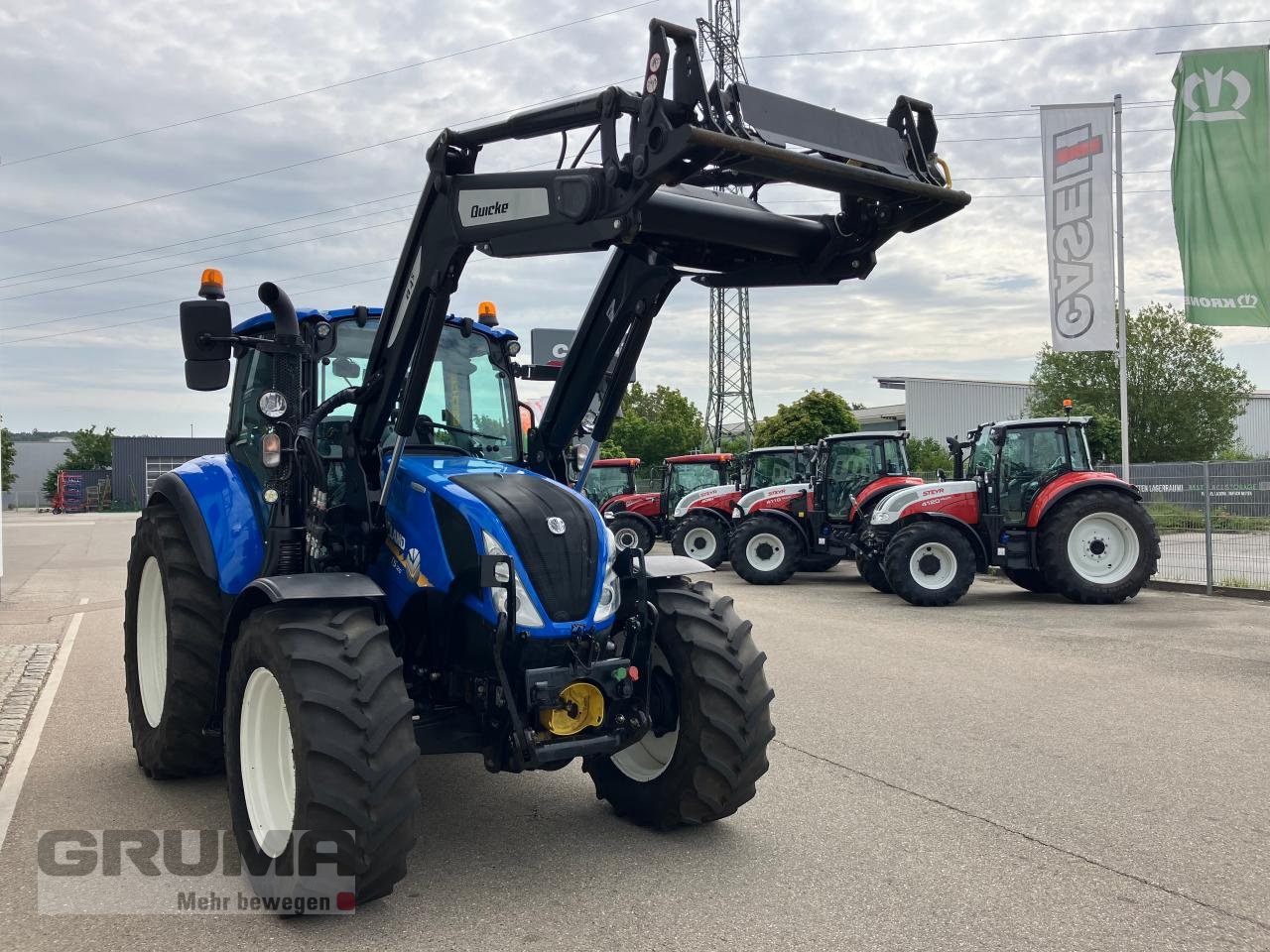 Traktor du type New Holland T 5.120 EC, Gebrauchtmaschine en Friedberg-Derching (Photo 2)