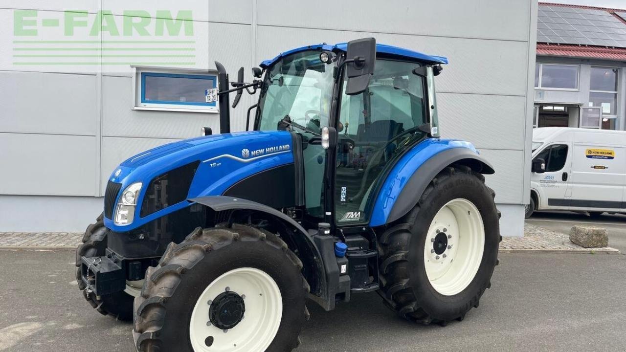 Traktor des Typs New Holland t 5.80 m cab, Gebrauchtmaschine in ANRODE / OT LENGEFELD (Bild 1)