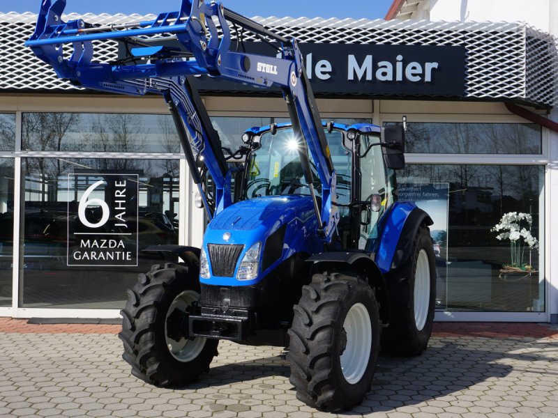 Traktor of the type New Holland T 5.80 M inkl. STOLL Frontlader, Gebrauchtmaschine in Rötz (Picture 1)