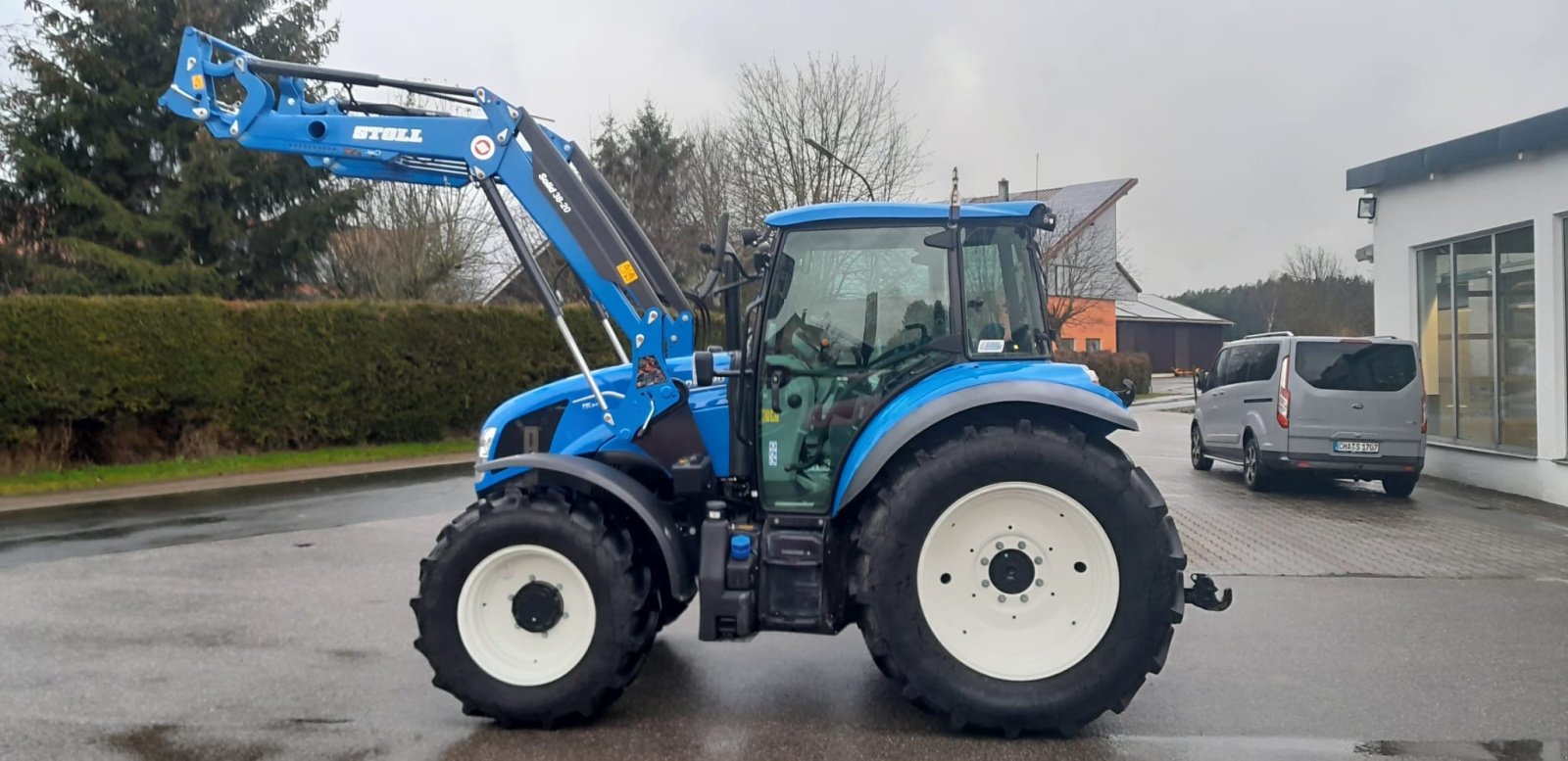 Traktor of the type New Holland T 5.80 M inkl. STOLL Frontlader, Gebrauchtmaschine in Rötz (Picture 3)