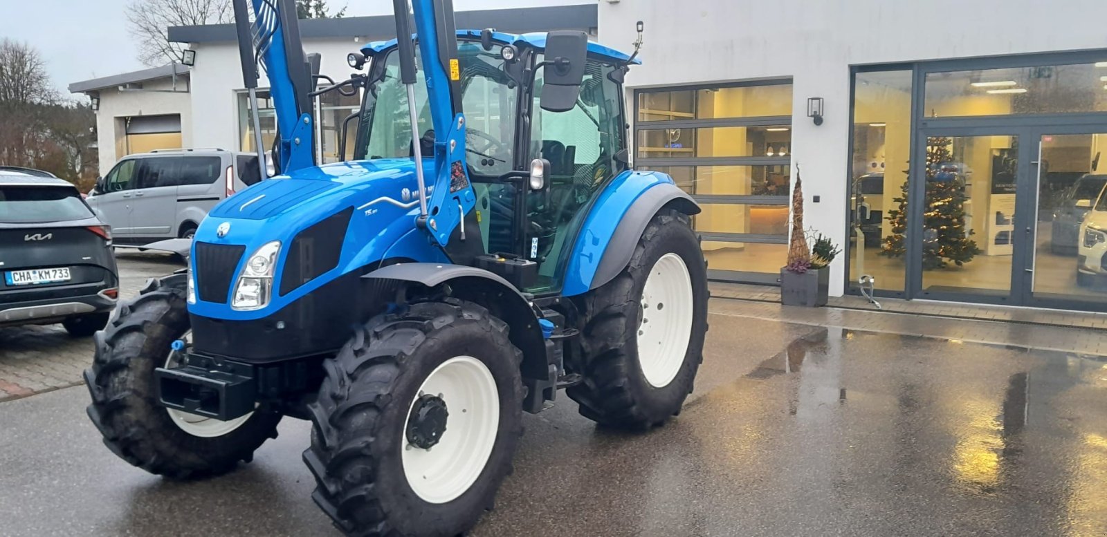 Traktor of the type New Holland T 5.80 M inkl. STOLL Frontlader, Gebrauchtmaschine in Rötz (Picture 7)