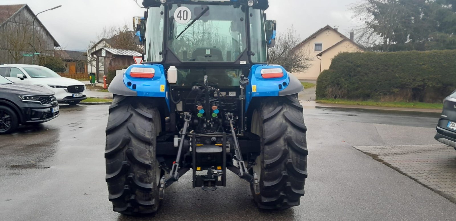 Traktor of the type New Holland T 5.80 M inkl. STOLL Frontlader, Gebrauchtmaschine in Rötz (Picture 8)