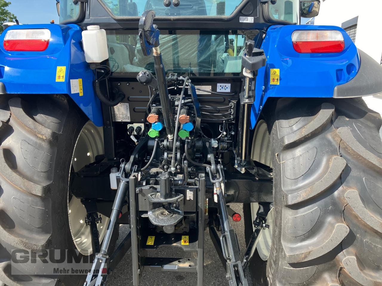 Traktor del tipo New Holland T 5.80 M, Neumaschine en Friedberg-Derching (Imagen 5)