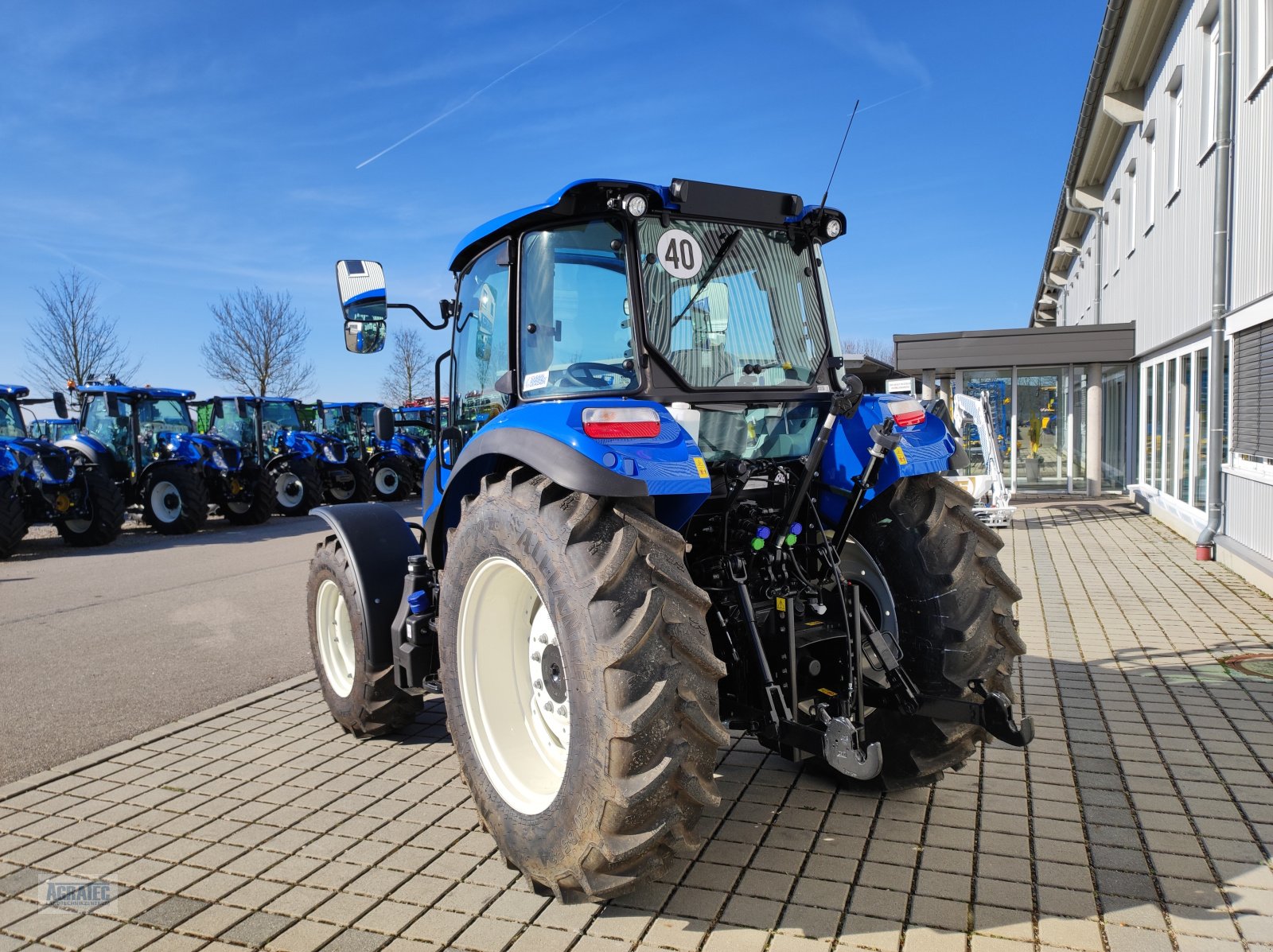 Traktor del tipo New Holland T 5.80, Neumaschine en Salching bei Straubing (Imagen 8)