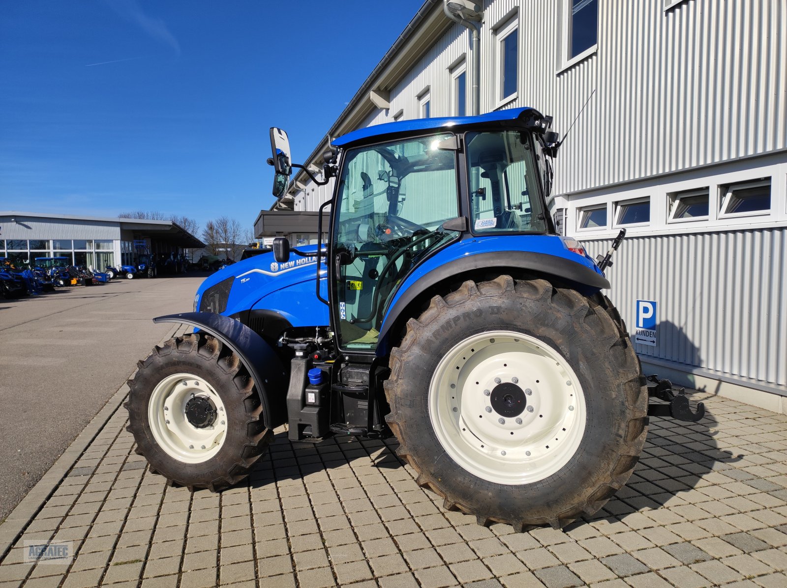 Traktor del tipo New Holland T 5.80, Neumaschine en Salching bei Straubing (Imagen 10)