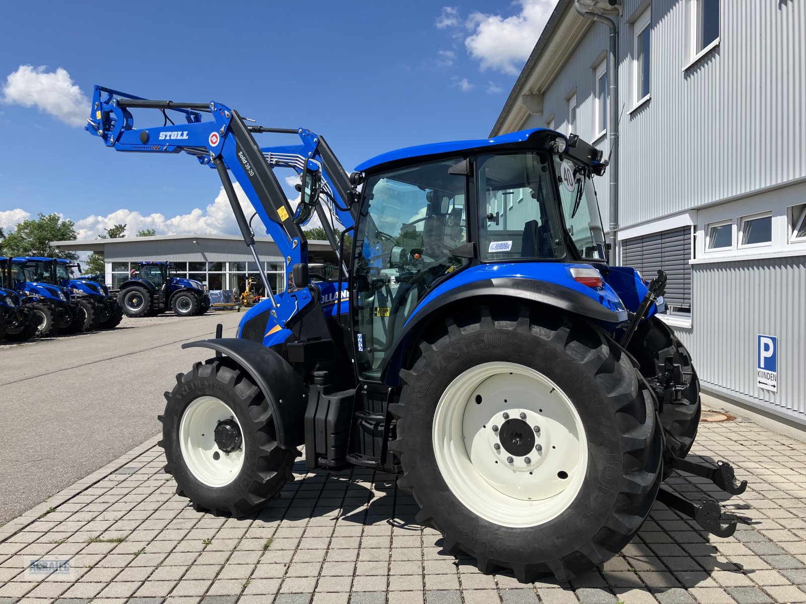 Traktor tip New Holland T 5.85, Gebrauchtmaschine in Salching bei Straubing (Poză 9)