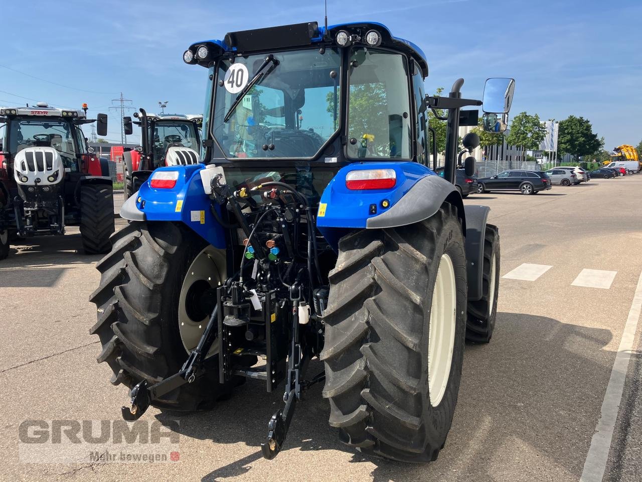 Traktor Türe ait New Holland T 5.90 DC, Neumaschine içinde Friedberg-Derching (resim 3)