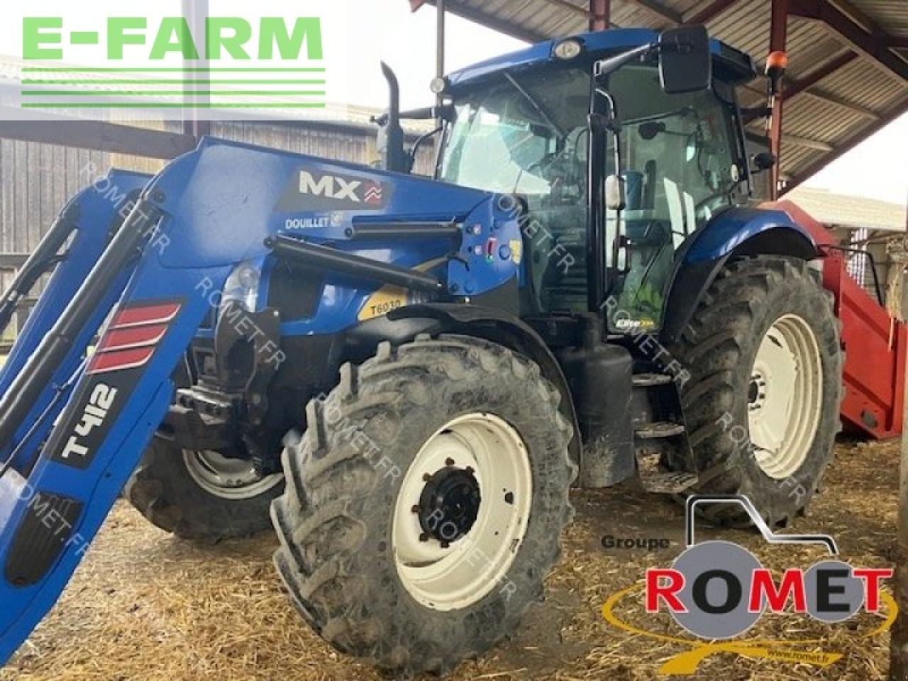 Traktor tip New Holland t 6030 elite, Gebrauchtmaschine in GENNES-SUR-GLAIZE (Poză 3)