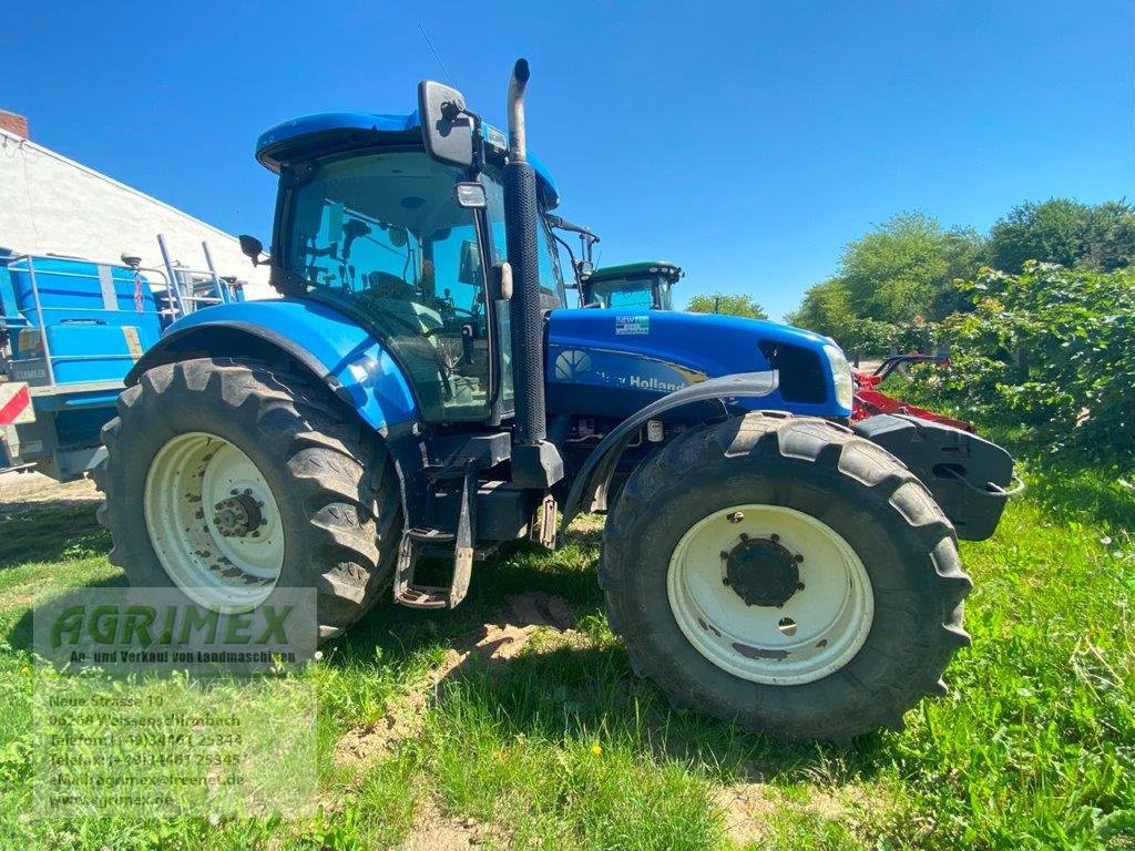 Traktor Türe ait New Holland T 6070, Gebrauchtmaschine içinde Weißenschirmbach (resim 2)