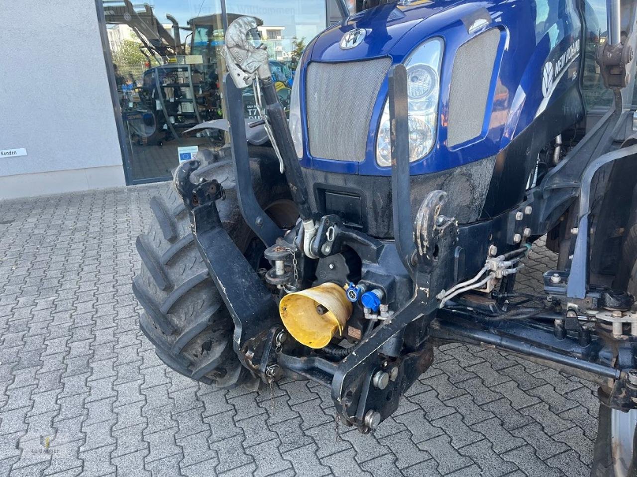 Traktor Türe ait New Holland T 6.140 EC, Gebrauchtmaschine içinde Neuhof - Dorfborn (resim 7)