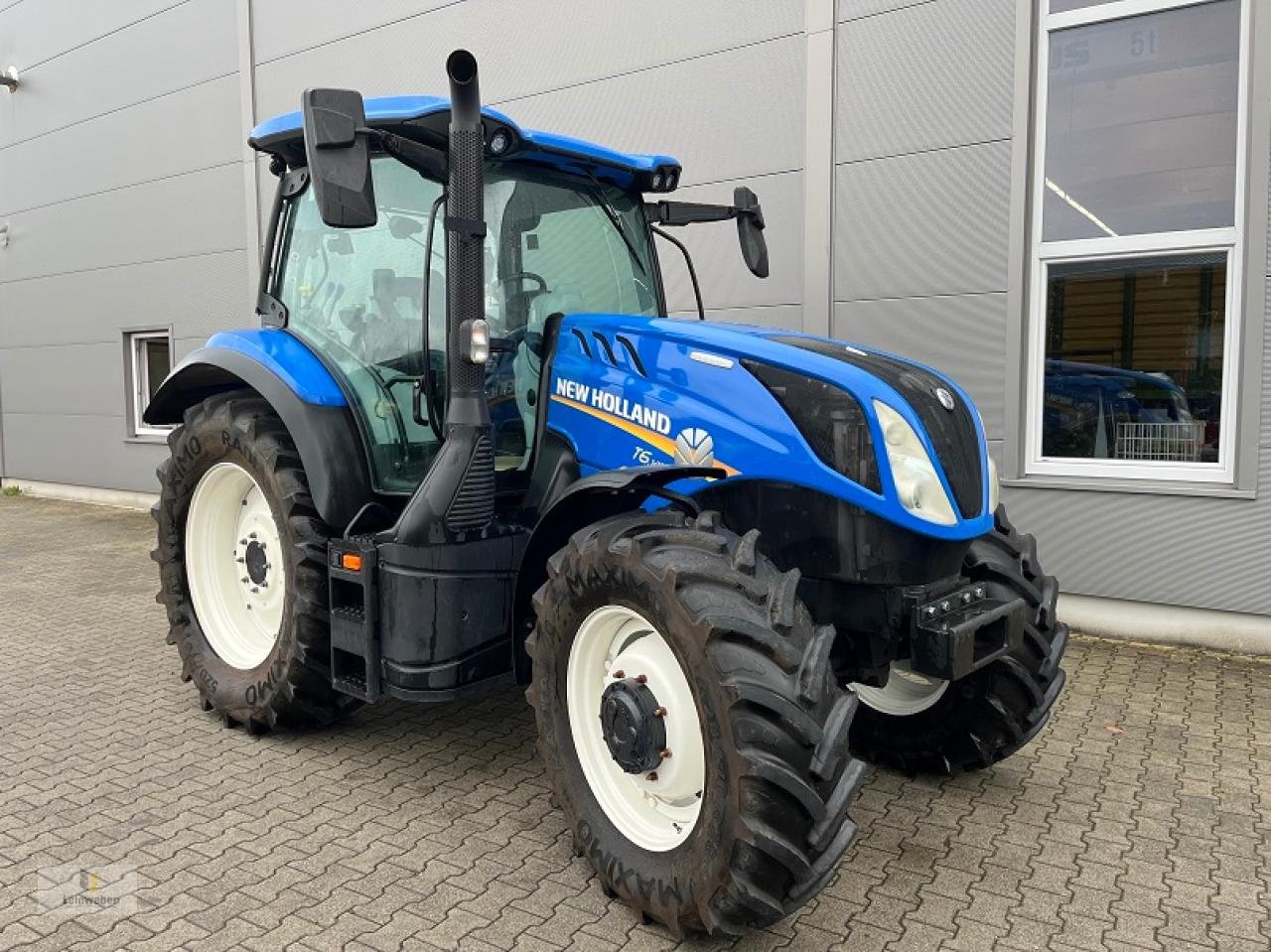 Traktor Türe ait New Holland T 6.145 DC, Gebrauchtmaschine içinde Neuhof - Dorfborn (resim 1)