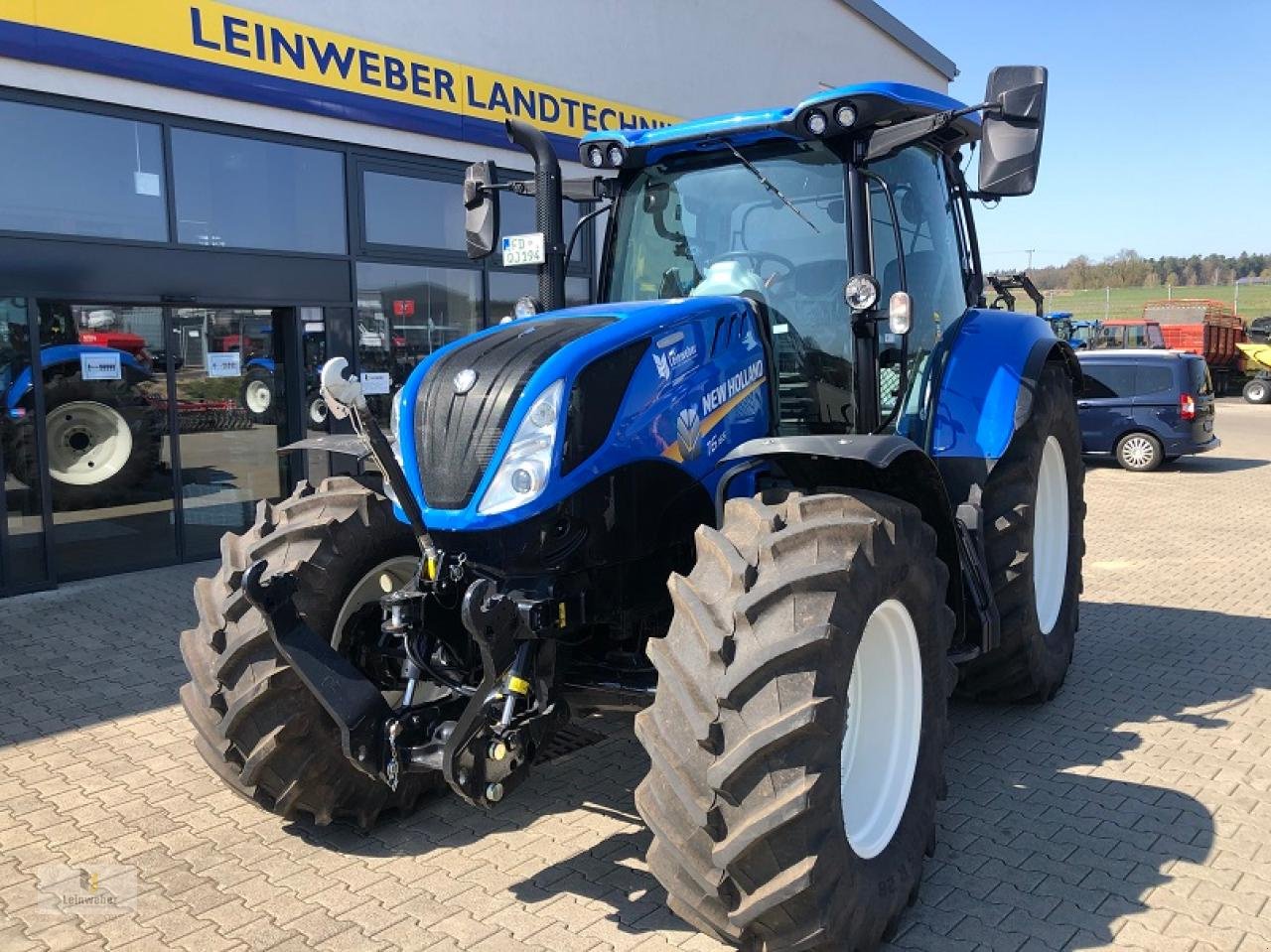 Traktor van het type New Holland T 6.155 AC, Gebrauchtmaschine in Neuhof - Dorfborn (Foto 1)