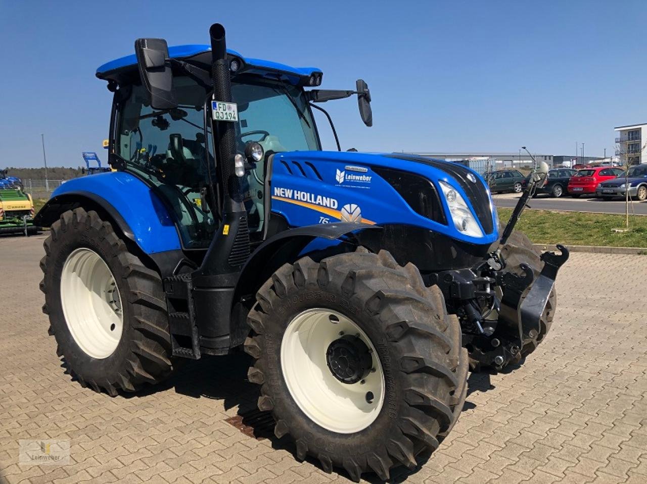 Traktor del tipo New Holland T 6.155 AC, Gebrauchtmaschine en Neuhof - Dorfborn (Imagen 2)