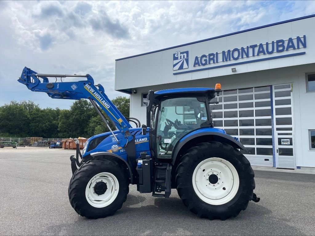 Traktor van het type New Holland T 6.155 DCT + CHARGEUR, Gebrauchtmaschine in Montauban (Foto 4)