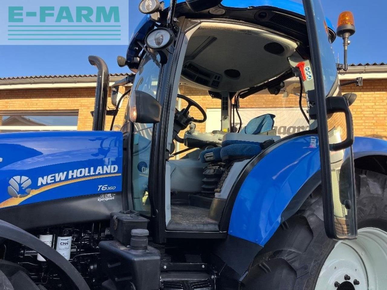 Traktor Türe ait New Holland t 6.160 ac AC, Gebrauchtmaschine içinde AALBORG SV (resim 5)