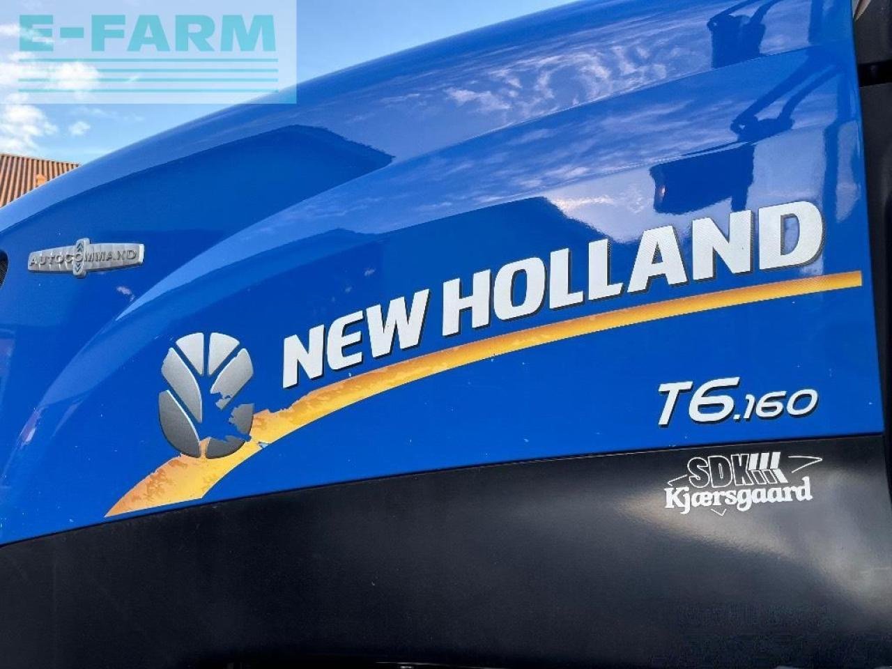 Traktor tip New Holland t 6.160 ac AC, Gebrauchtmaschine in AALBORG SV (Poză 11)