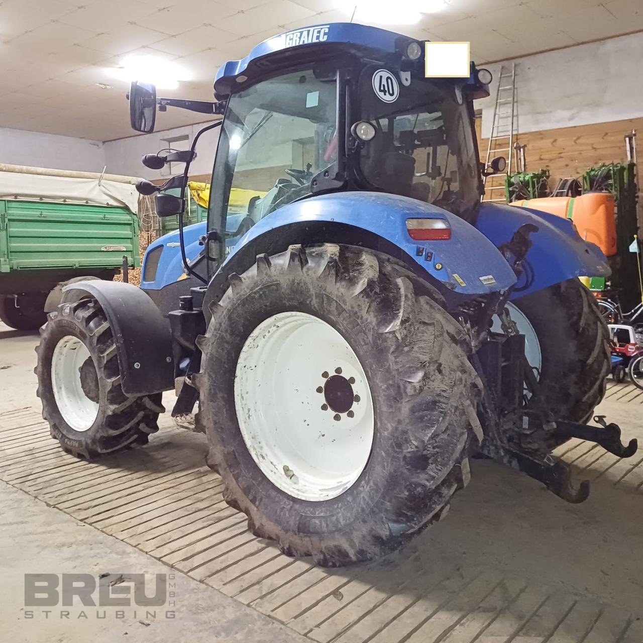 Traktor типа New Holland T 6.160 Autocommand, Gebrauchtmaschine в Straubing (Фотография 3)