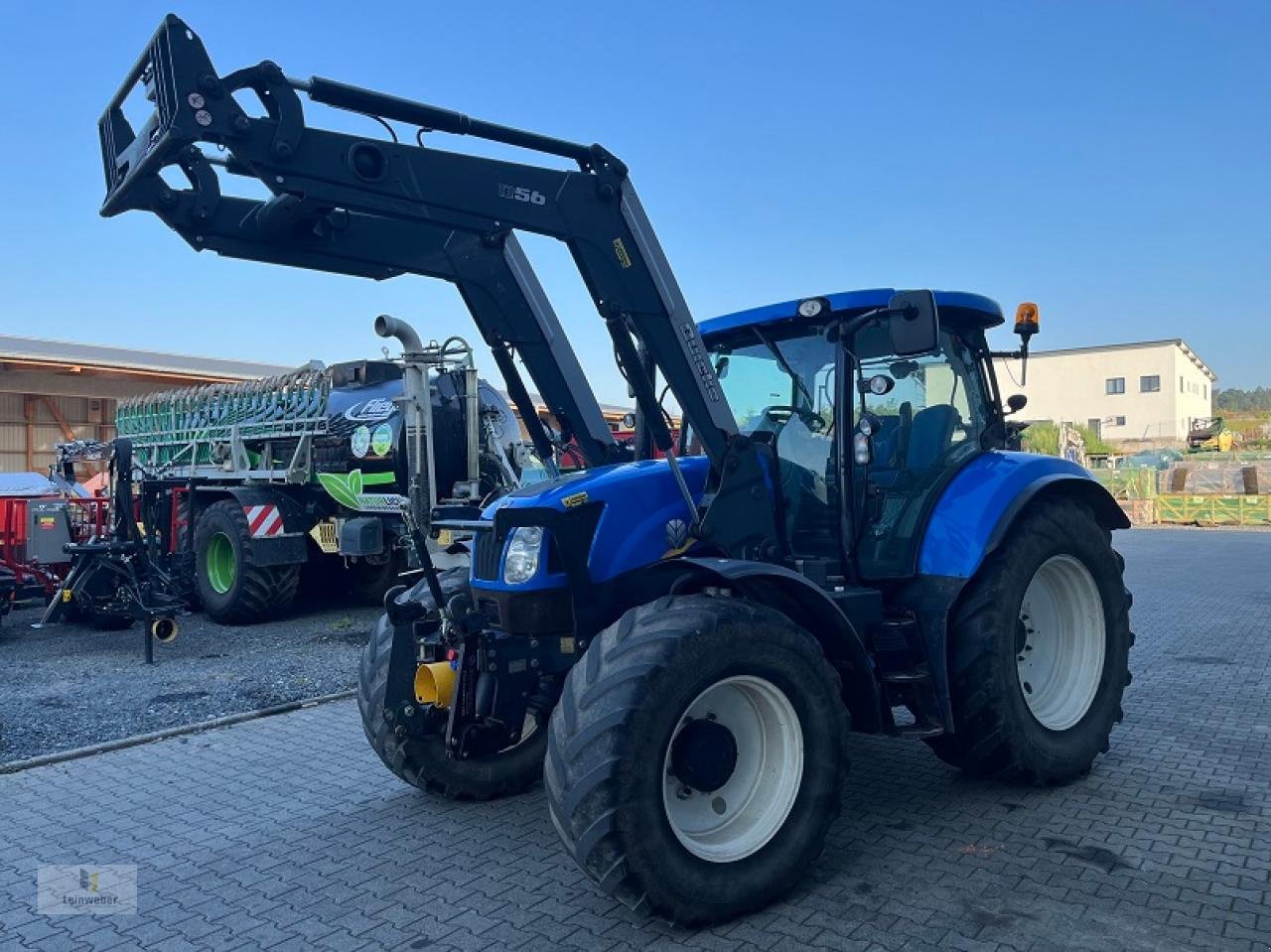 Traktor typu New Holland T 6.175 EC, Gebrauchtmaschine w Neuhof - Dorfborn (Zdjęcie 2)