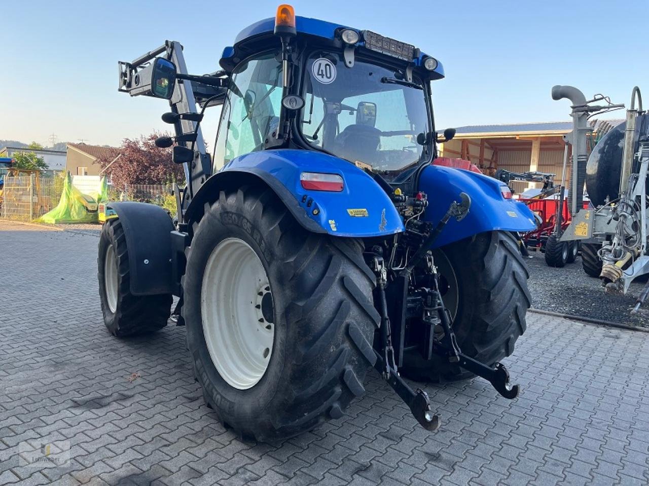 Traktor del tipo New Holland T 6.175 EC, Gebrauchtmaschine en Neuhof - Dorfborn (Imagen 4)