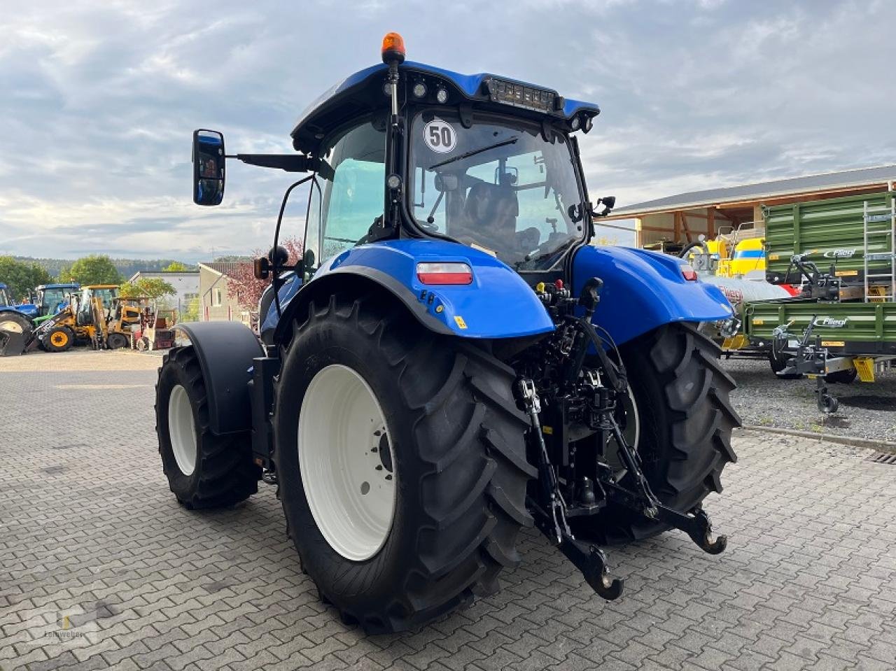 Traktor типа New Holland T 6.180 DC, Gebrauchtmaschine в Neuhof - Dorfborn (Фотография 4)