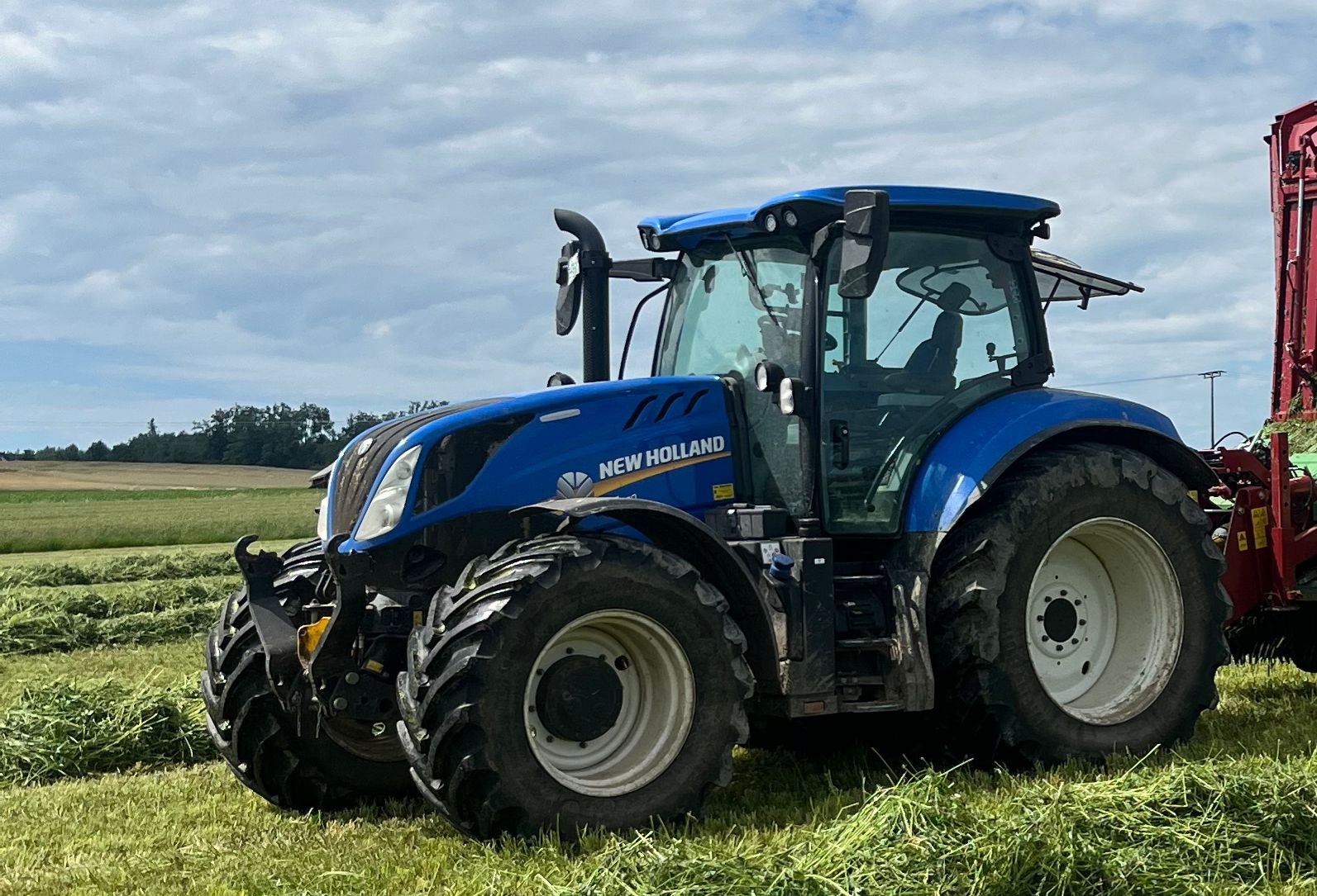 Traktor typu New Holland T 6.180 DC, Gebrauchtmaschine v Vilshofen (Obrázok 2)