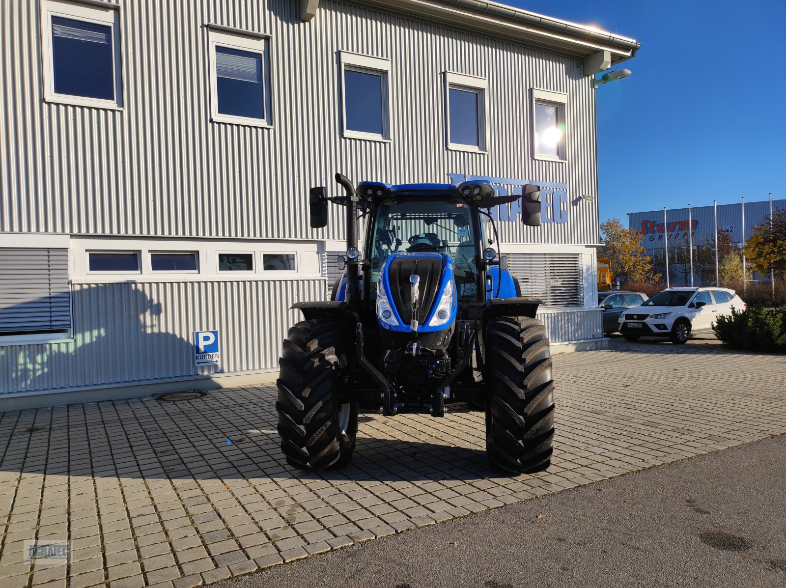 Traktor del tipo New Holland T 6.180 Dynamic Command, Neumaschine In Salching bei Straubing (Immagine 4)